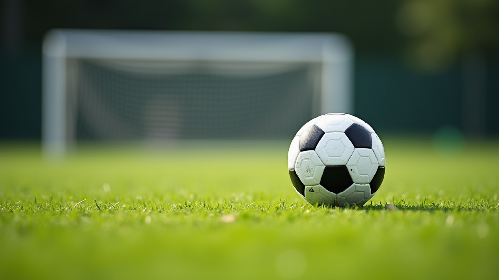 soccer ball on field