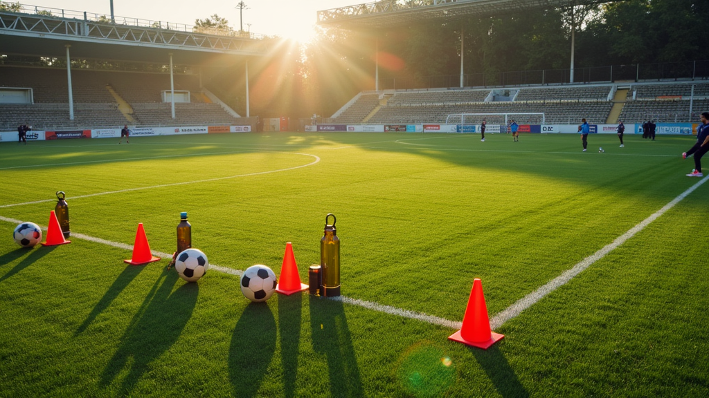 soccer stamina training field