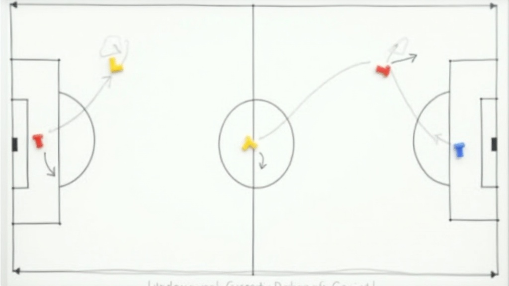 Soccer whiteboard tactics